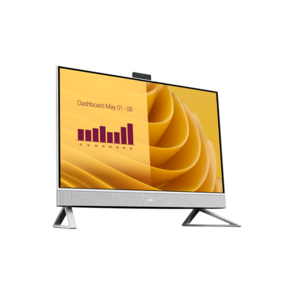All-in-One PC Dell AIO EC27250 White 27" Full HD WVA Intel Core Ultra 7 150U 32 GB 2 TB  photo 4