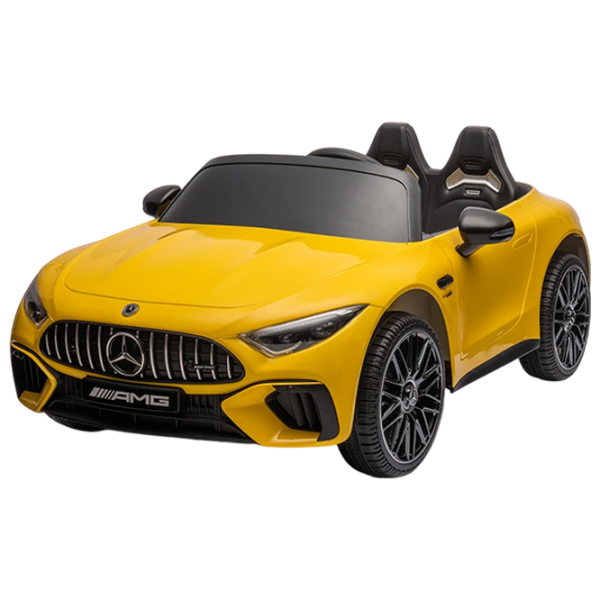 Электромобиль Mercedes-Benz SL63 Dake SL63/5 Желтый 3+ | 35 кг | 8 км/ч photo 1