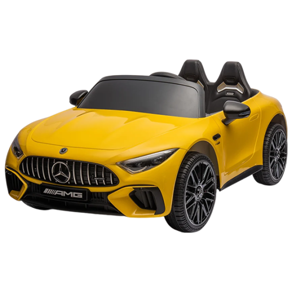 Электромобиль Mercedes-Benz SL63 Dake SL63/5 Желтый 3+ | 35 кг | 8 км/ч photo 1