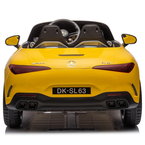 Электромобиль Mercedes-Benz SL63 Dake SL63/5 Желтый 3+ | 35 кг | 8 км/ч photo 5