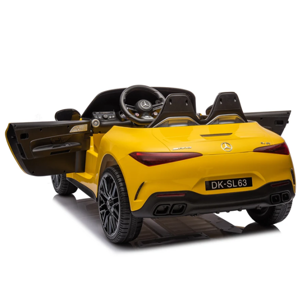 Электромобиль Mercedes-Benz SL63 Dake SL63/5 Желтый 3+ | 35 кг | 8 км/ч photo 9