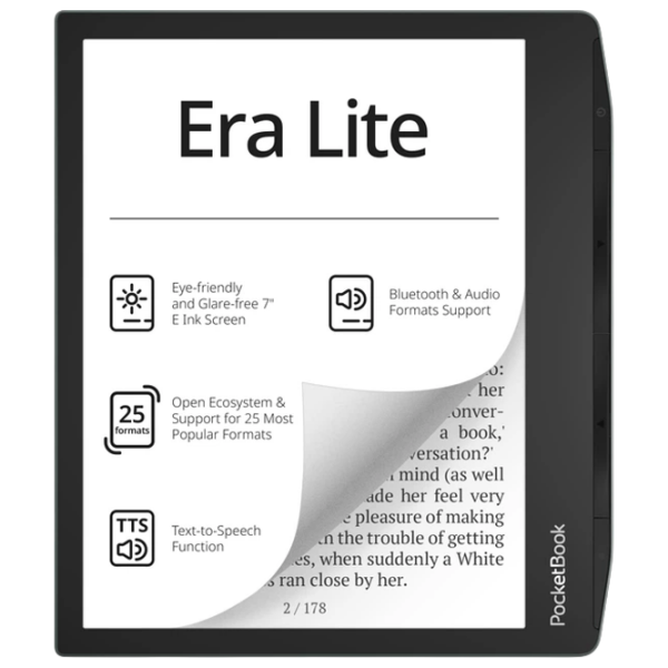 Электронная книга Pocketbook 710 Era Lite 16 ГБ Stone Green  photo 1