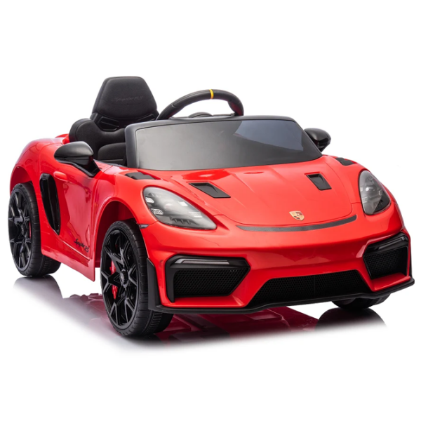 Электромобиль Porsche 718 Spyder Dake P718/1 Красный 3+ | 30 кг | 8 км/ч photo 3