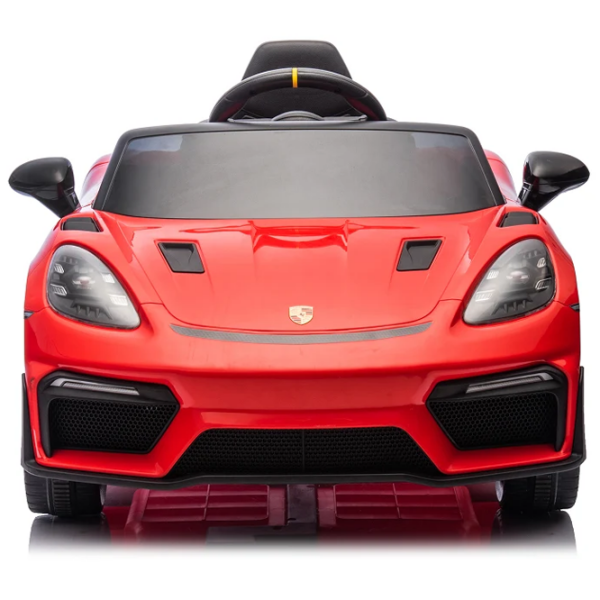 Электромобиль Porsche 718 Spyder Dake P718/1 Красный 3+ | 30 кг | 8 км/ч photo 4