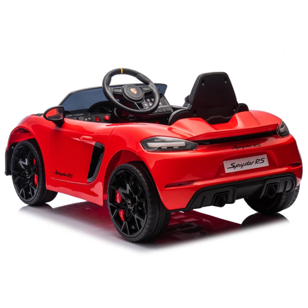 Электромобиль Porsche 718 Spyder Dake P718/1 Красный 3+ | 30 кг | 8 км/ч photo 6