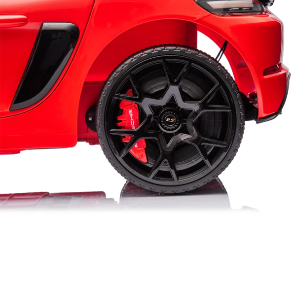Электромобиль Porsche 718 Spyder Dake P718/1 Красный 3+ | 30 кг | 8 км/ч photo 9