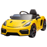 Электромобиль Porsche 718 Spyder Dake P718/4 Желтый 3+ | 30 кг | 8 км/ч