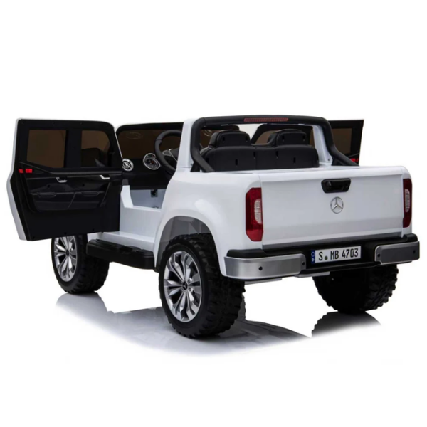 Электромобиль Mercedes-Benz X-Class Little Star MX606/3 Белый 3+ | 50 кг | 8 км/ч photo 5