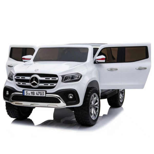Электромобиль Mercedes-Benz X-Class Little Star MX606/3 Белый 3+ | 50 кг | 8 км/ч photo 8