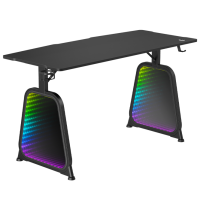 Компьютерный стол LUMI GMD12E-2D Черный 