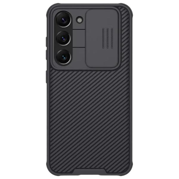 Husă pentru smartphone Samsung Galaxy S23 Plus (CamShield Pro) Black Nillkin, PC, Back