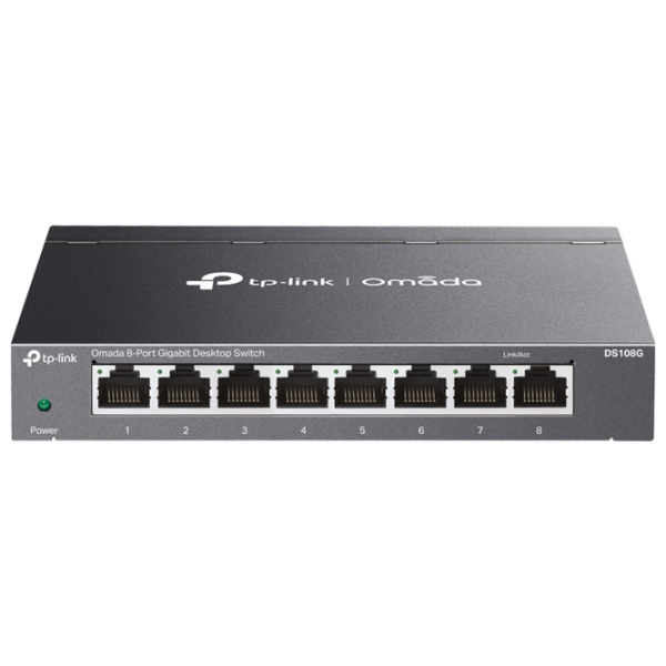 Коммутатор TP-Link DS108G Черный 16 Гбит/с photo 1