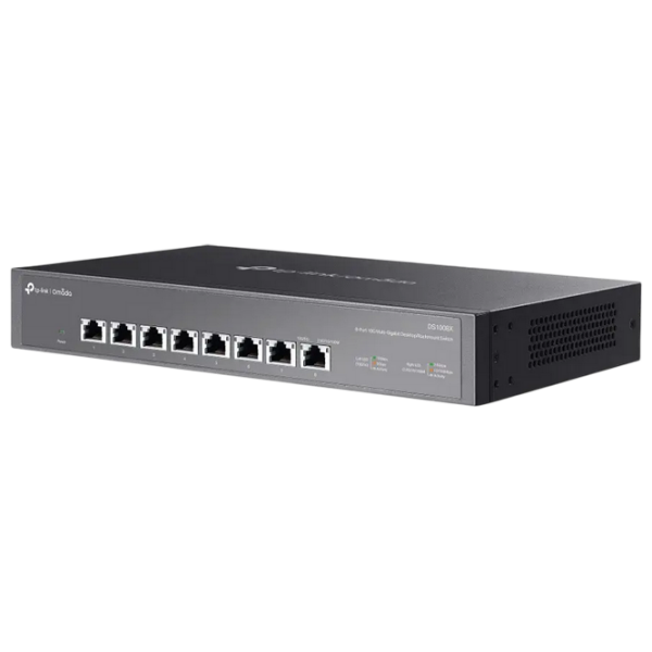 Switch TP-Link DS1008X Black 160 Gbit/s photo 3