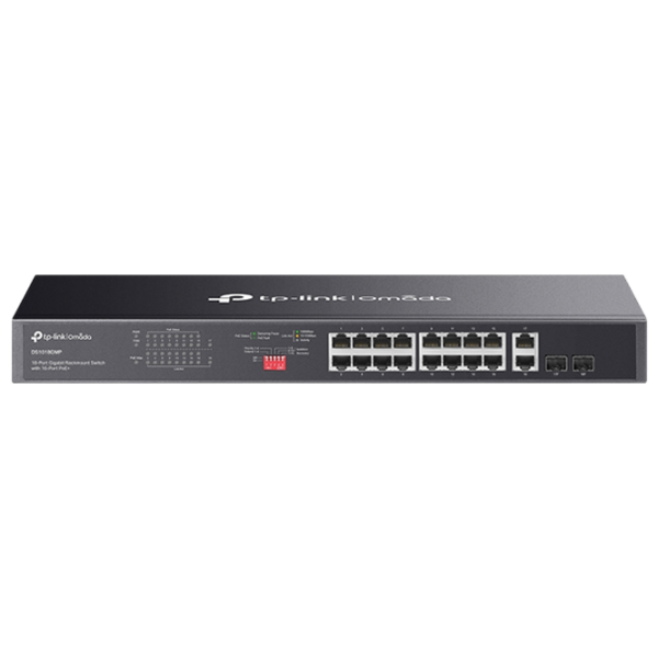 Коммутатор TP-Link DS1018GMP Черный 36 Гбит/с photo 1