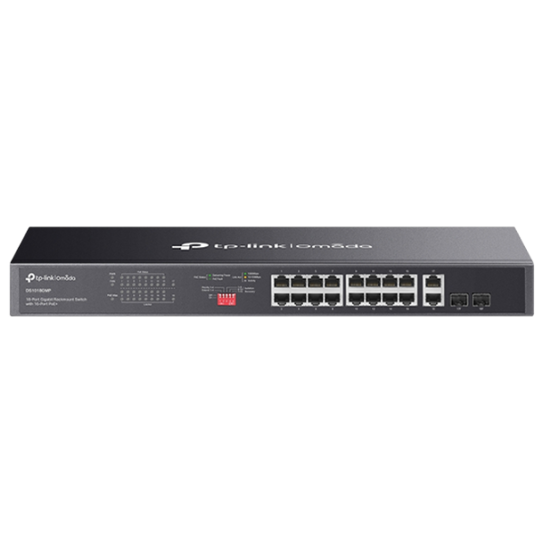 Коммутатор TP-Link DS1018GMP Черный 36 Гбит/с photo 1