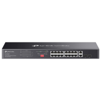 Коммутатор TP-Link DS1018GMP Черный 36 Гбит/с