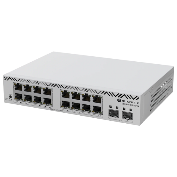Коммутатор Mikrotik CSS318-16G-2S+IN Серый 72 Гбит/с photo 2