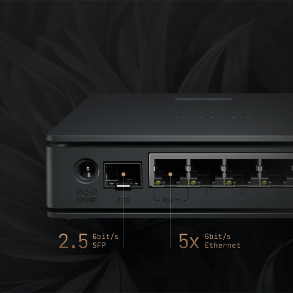 Маршрутизатор Mikrotik E62iUGS-2axD5axT Черный  photo 4