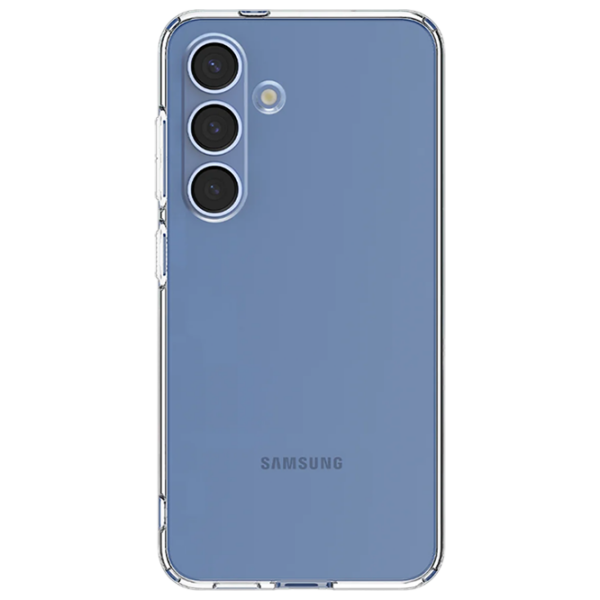 Чехол для смартфона Samsung Galaxy S25 (Liquid Crystal) Прозрачный Spigen, ТПУ, Back