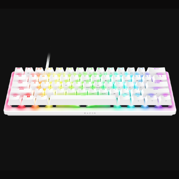 Клавиатура Razer Huntsman V3 Pro Mini Белый Игровой, Проводная photo 2