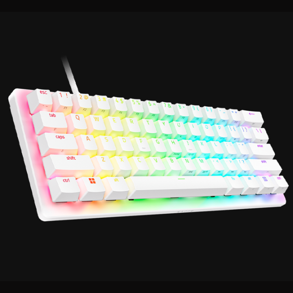 Клавиатура Razer Huntsman V3 Pro Mini Белый Игровой, Проводная photo 3