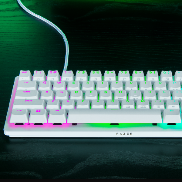 Клавиатура Razer Huntsman V3 Pro Mini Белый Игровой, Проводная photo 4
