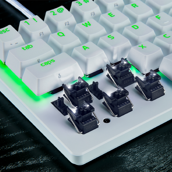 Клавиатура Razer Huntsman V3 Pro Mini Белый Игровой, Проводная photo 6