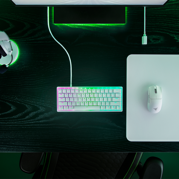 Клавиатура Razer Huntsman V3 Pro Mini Белый Игровой, Проводная photo 7