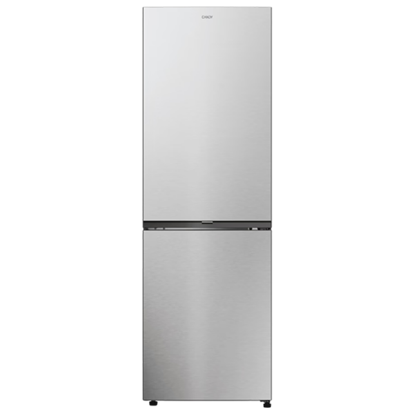 Frigider Candy ECN2CQTEX186 Inox 235l / No Frost, 120l / No Frost, E photo 1