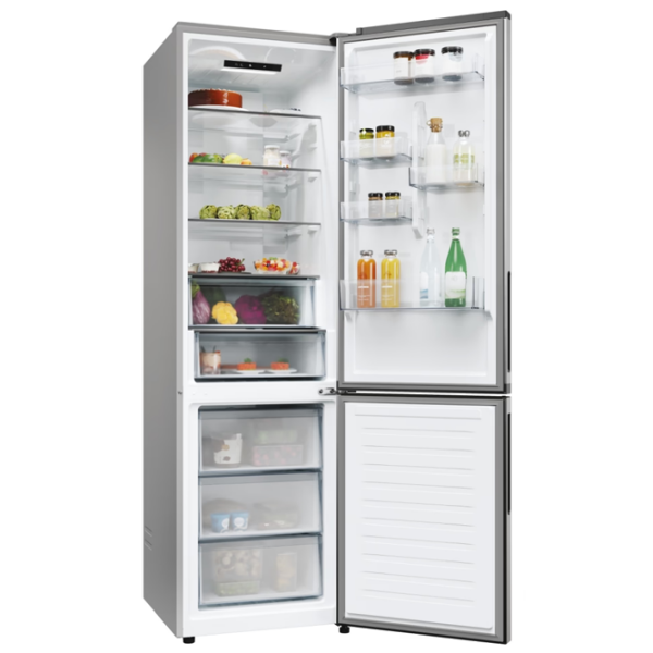 Frigider Candy ECN2CQTEX206 Inox 289l / No Frost, 120l / No Frost, E photo 3