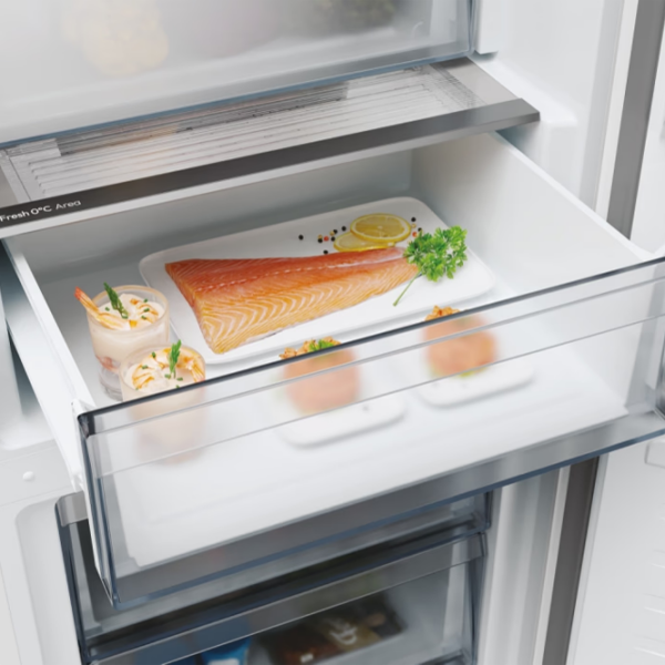 Frigider Candy ECN2CQTEX206 Inox 289l / No Frost, 120l / No Frost, E photo 7