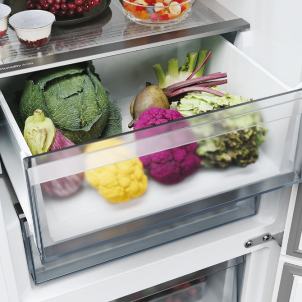 Frigider Candy ECN2CQTEX206 Inox 289l / No Frost, 120l / No Frost, E photo 8