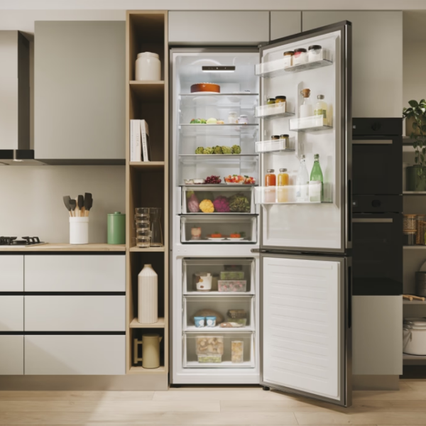 Frigider Candy ECN2CQTEX206 Inox 289l / No Frost, 120l / No Frost, E photo 12