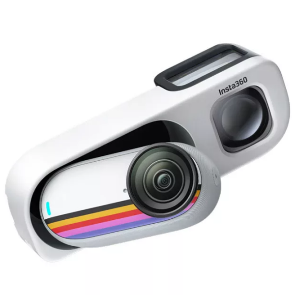 Cameră action Insta360 GO 3S Retro Bundle Special Edition Canvas White 12 MP / 310 mAh / IPX8 photo 3