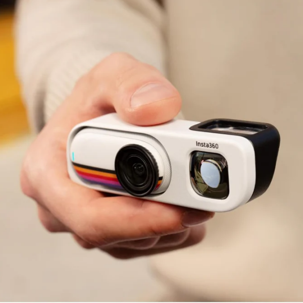 Cameră action Insta360 GO 3S Retro Bundle Special Edition Canvas White 12 MP / 310 mAh / IPX8 photo 9