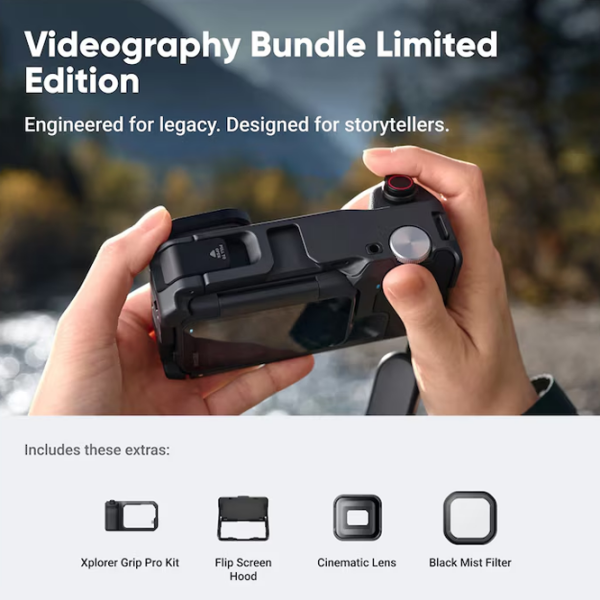 Экшн-камера Insta360 Ace Pro 2 Videography Bundle Limited Edition Черный 50 МП / 1800 мАч / IPX5 photo 6
