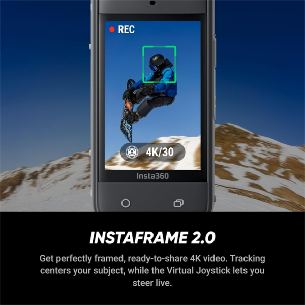 Экшн-камера Insta360 X5 Motorcycle Bundle Черный 72 МП / 2400 мАч / IP68 photo 5