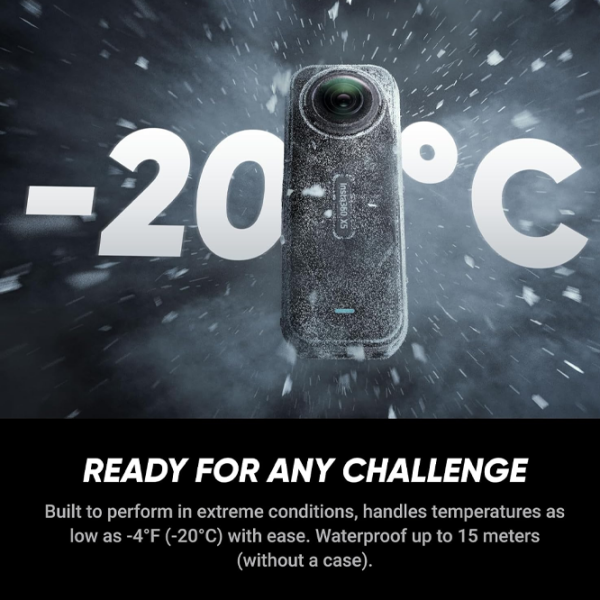 Экшн-камера Insta360 X5 Ski Bundle Черный 72 МП / 2400 мАч / IP68 photo 9