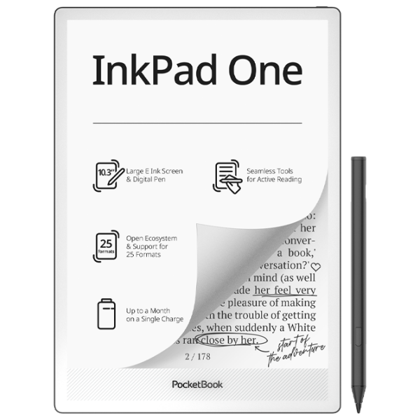 Carte electronică Pocketbook 1030 InkPad One 32 GB Black  photo 1