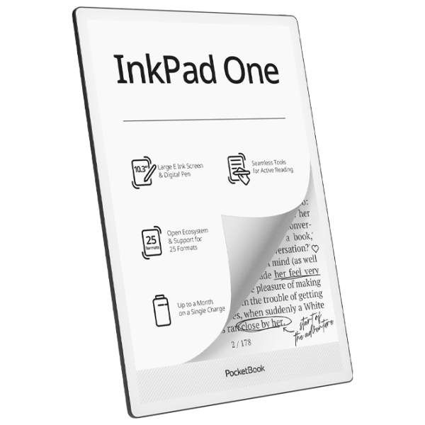 Carte electronică Pocketbook 1030 InkPad One 32 GB Black  photo 5