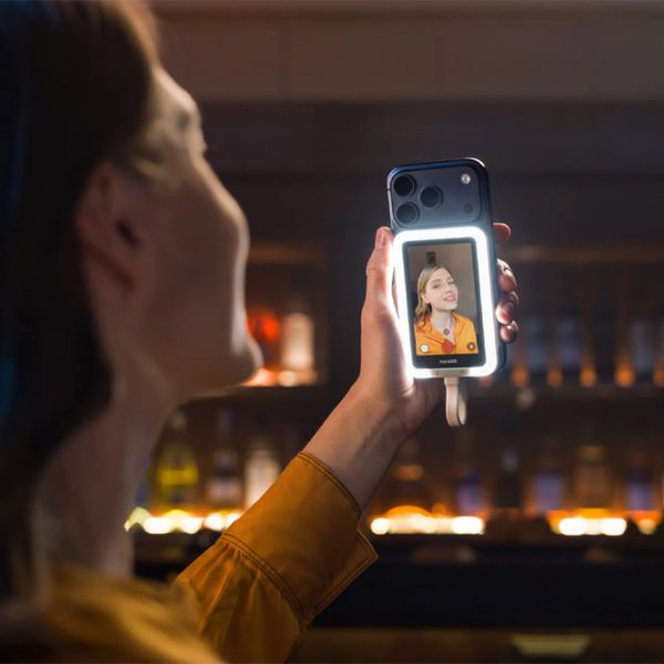 Селфи лампа Insta360 Snap Selfie Screen with LED Light Белый USB Type C / Белый photo 7