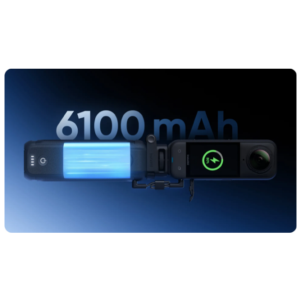Штатив Insta360 FOMO Power Handle Черный USB Type C / Черный photo 7