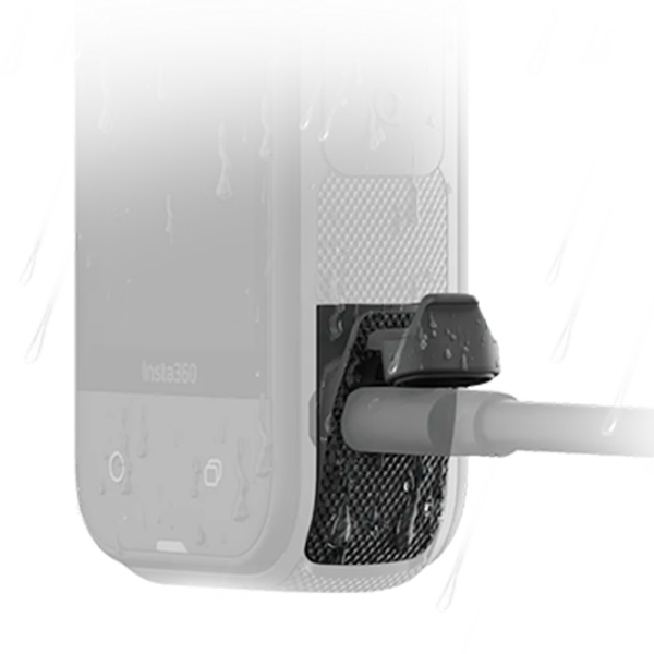Carcasă de protecție Insta360 All-Weather USB Charging Cover Black  photo 2