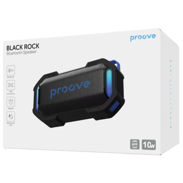 Портативная колонка Proove Rock 10 Черный 10 Вт photo 7
