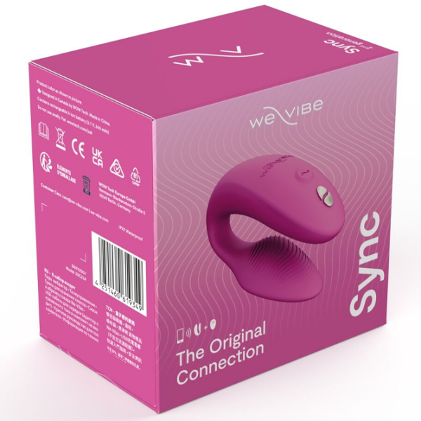Вибратор We-Vibe Sync 2 Темно-розовый  photo 3