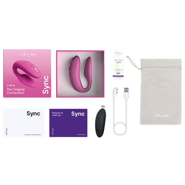 Вибратор We-Vibe Sync 2 Темно-розовый  photo 11