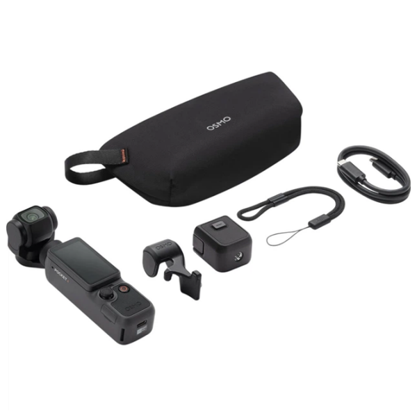 Cameră action DJI Osmo Pocket 4 Standard Combo Black 37 MP / 1545 mAh / photo 2