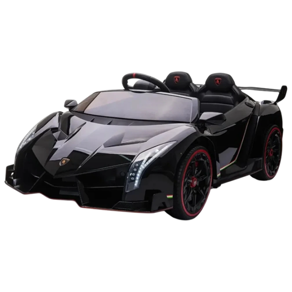 Электромобиль Lamborghini Veneno Little Star MX615/2 Черный 3+ | 50 кг | 8 км/ч photo 1
