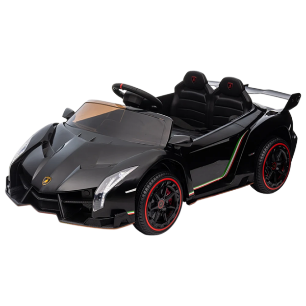 Электромобиль Lamborghini Veneno Little Star MX615B/2 Черный 3+ | 30 кг | 8 км/ч photo 1