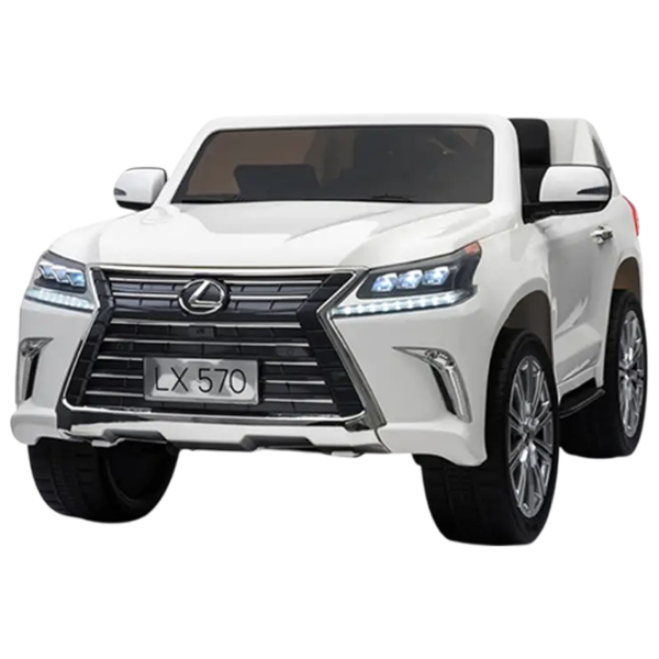 Электромобиль Lexus 570 Dake LX570/2 Белый 3+ | 35 кг | 8 км/ч photo 1